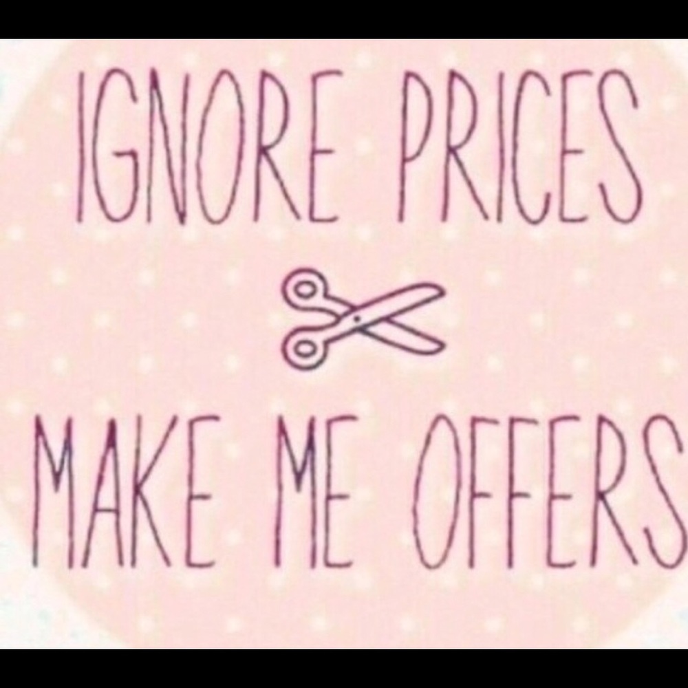 ALL prices are negotiable!!